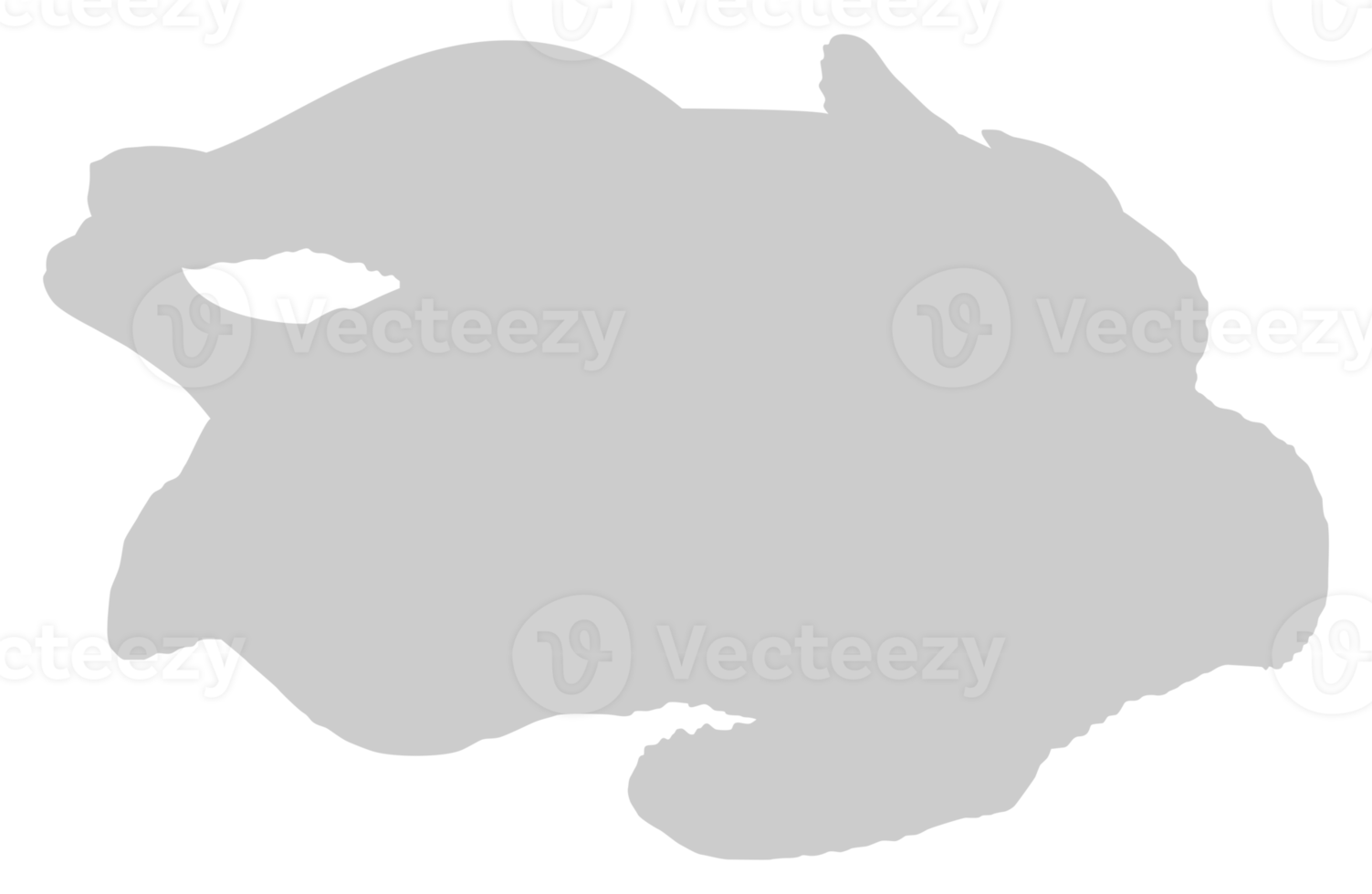 Silhouette of the Chicken Meat for Logo, Apps, Website, Pictogram, Art Illustration or Graphic Design Element. Format PNG