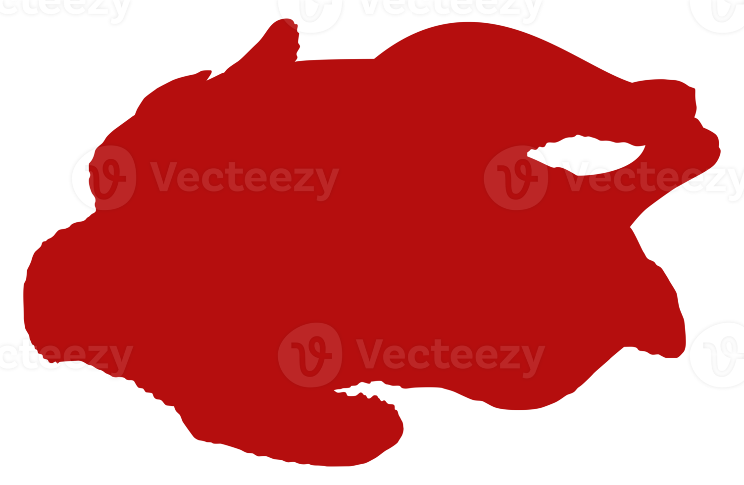 Silhouette of the Chicken Meat for Logo, Apps, Website, Pictogram, Art Illustration or Graphic Design Element. Format PNG