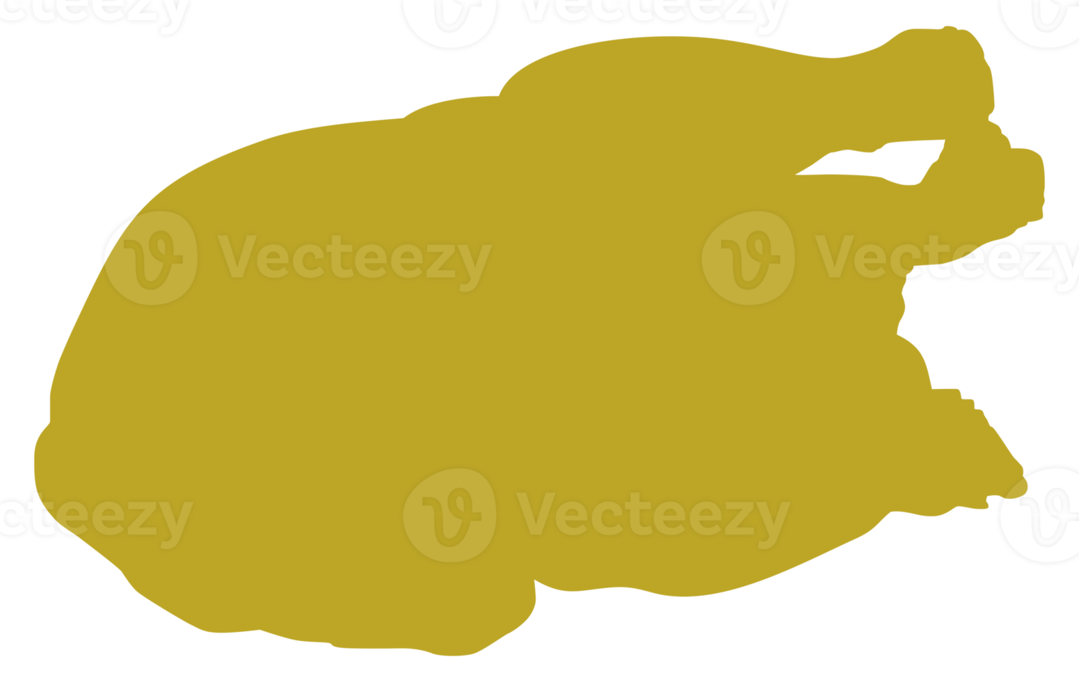 Silhouette of the Chicken Meat for Logo, Apps, Website, Pictogram, Art Illustration or Graphic Design Element. Format PNG