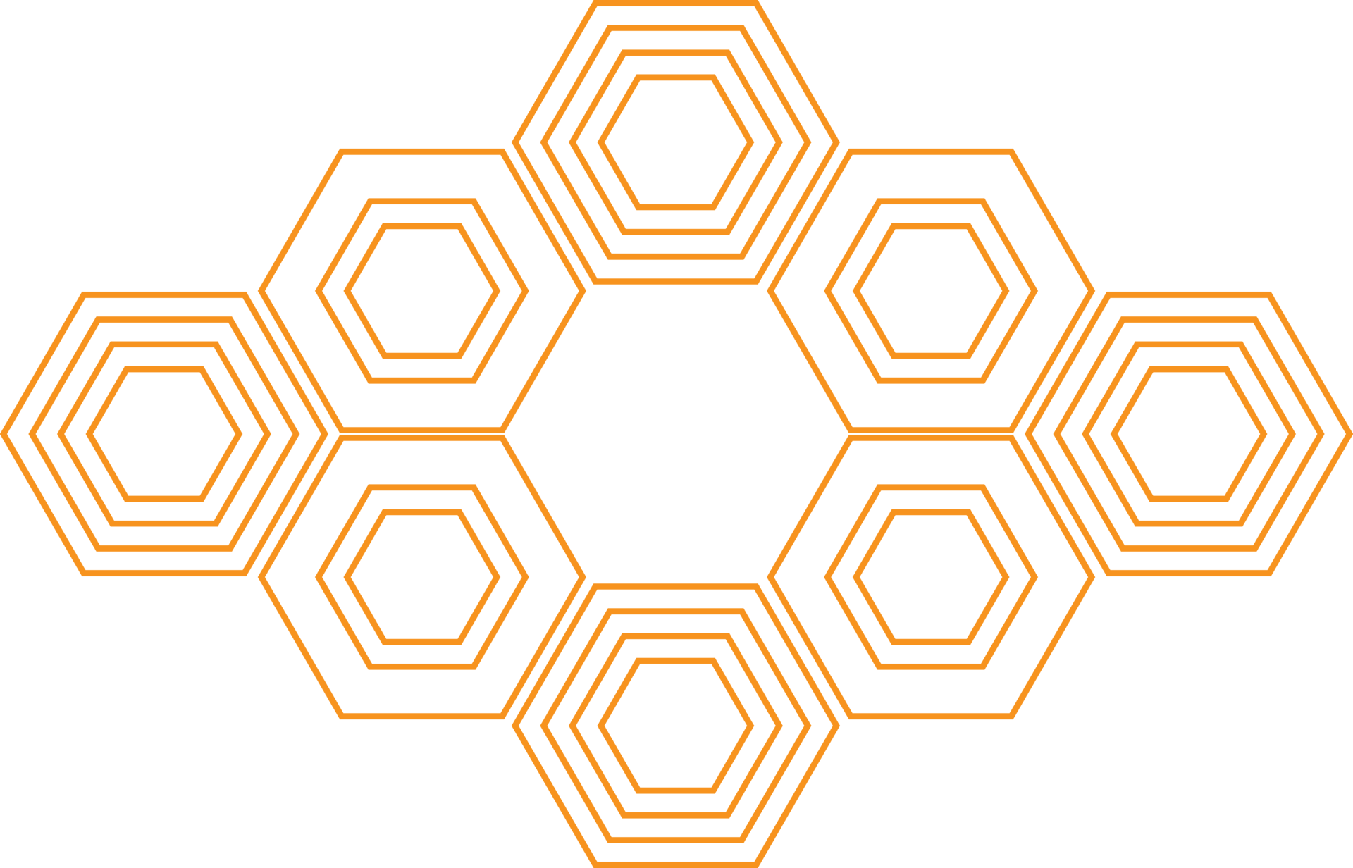 modern geometric hexagonal shape design 17339975 PNG