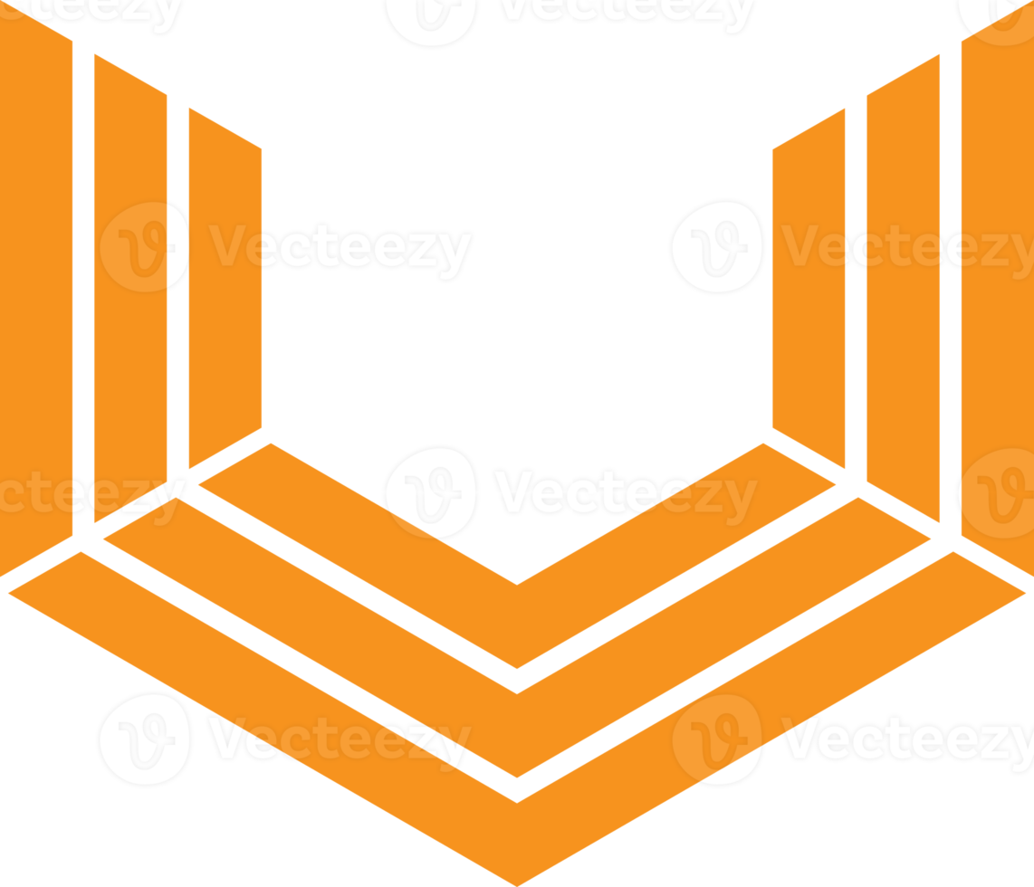 conception de forme hexagonale géométrique moderne png