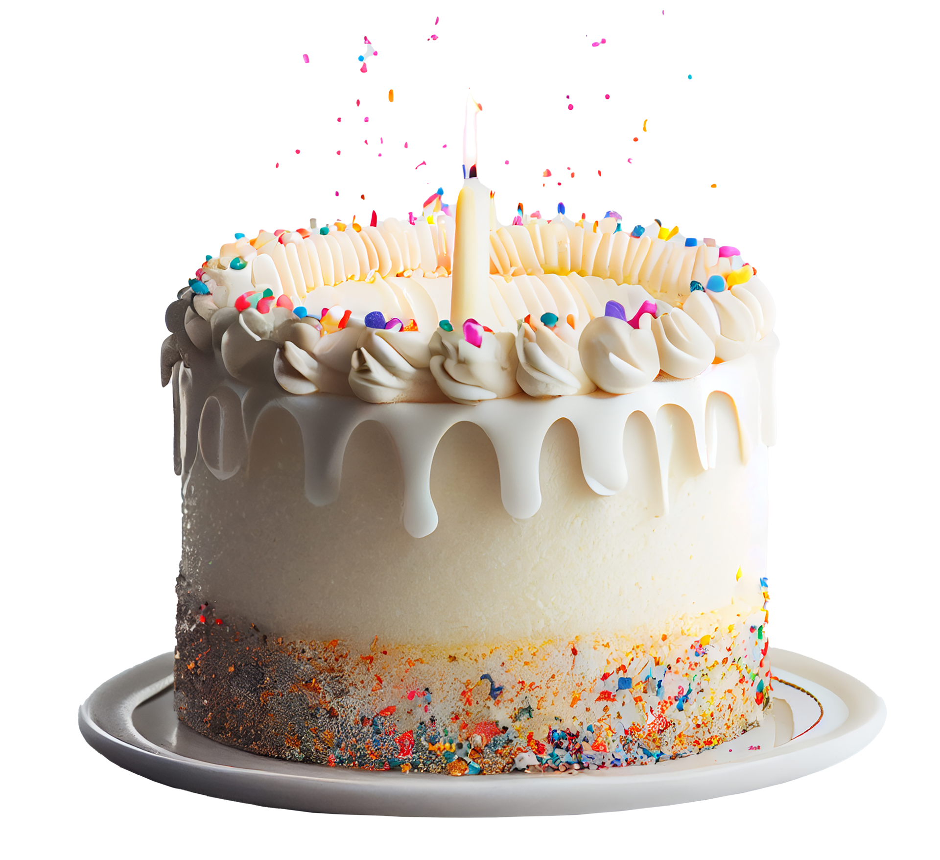 Birthday Cake with Candles PNG Images & PSDs for Download | PixelSquid -  S110924001