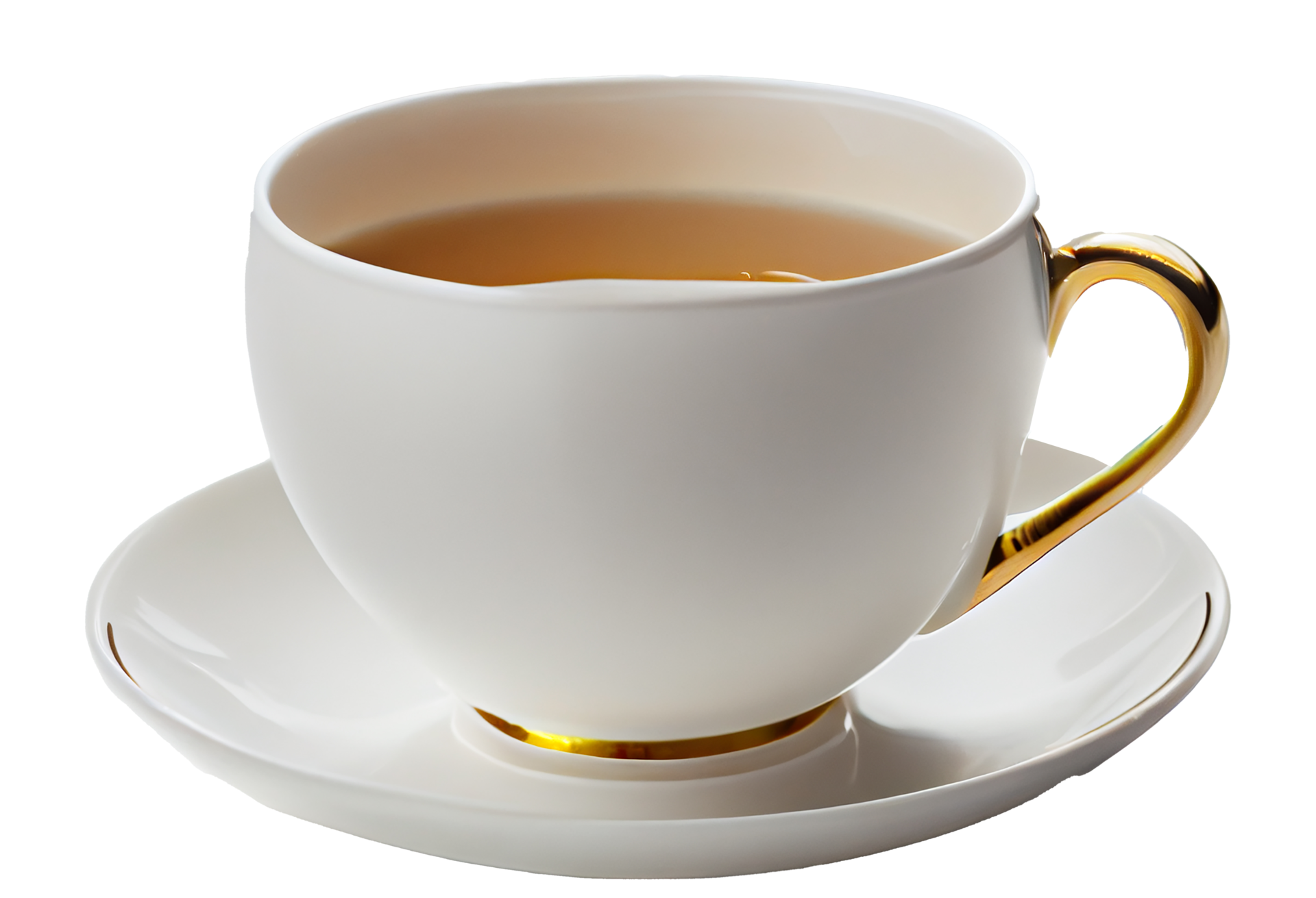 White Cup Of Tea 17340372 PNG