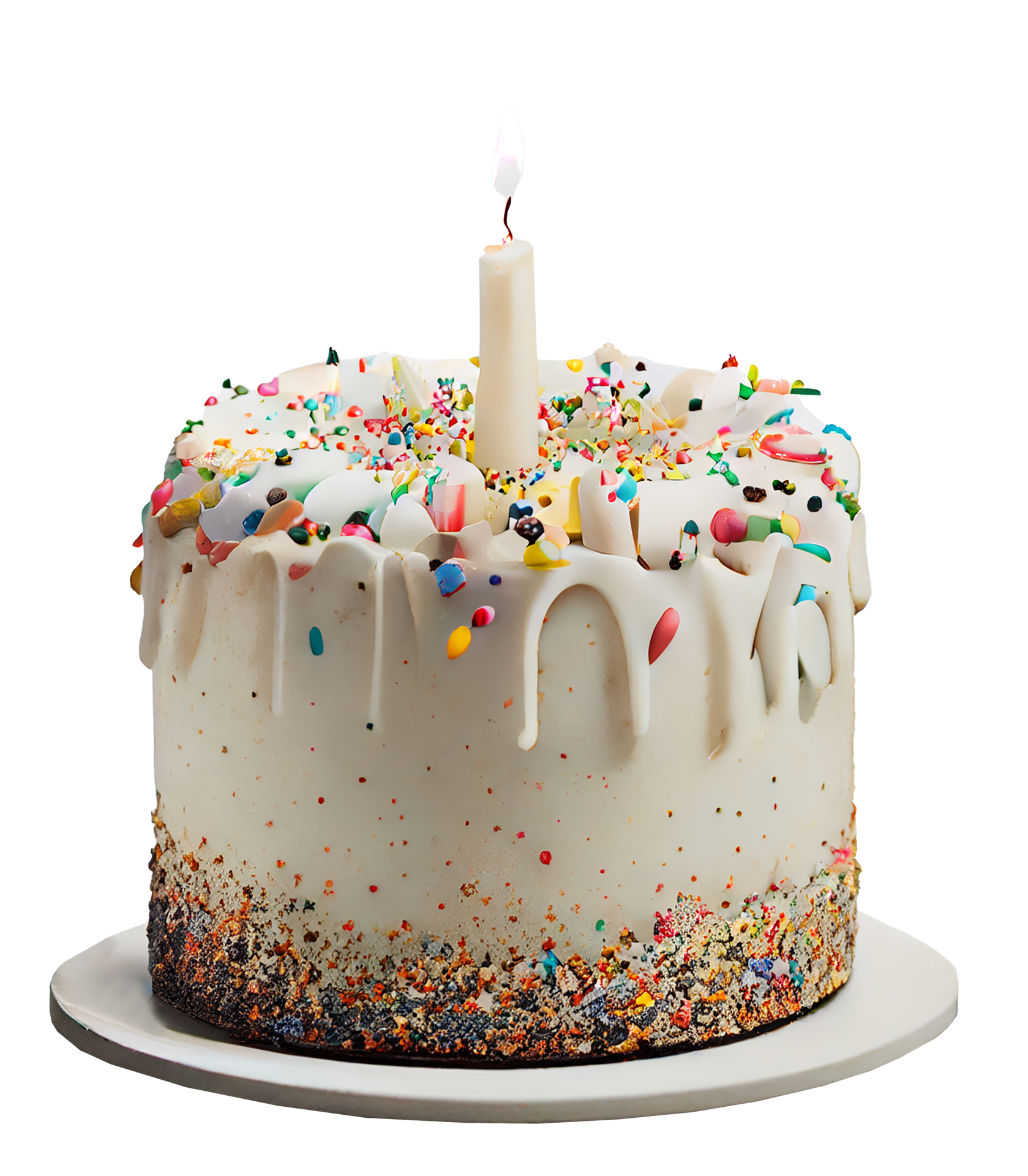 Cake with candles, product kind, cup cake png | PNGEgg