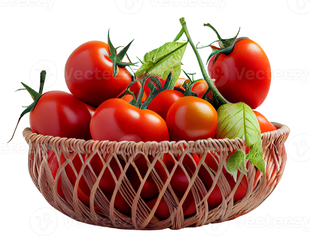 basket of red tomatoes 17340377 PNG