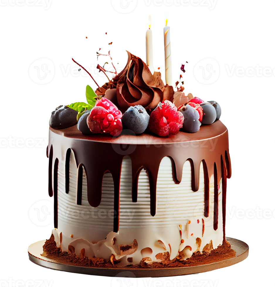 compleanno torta con candele. 17340380 PNG