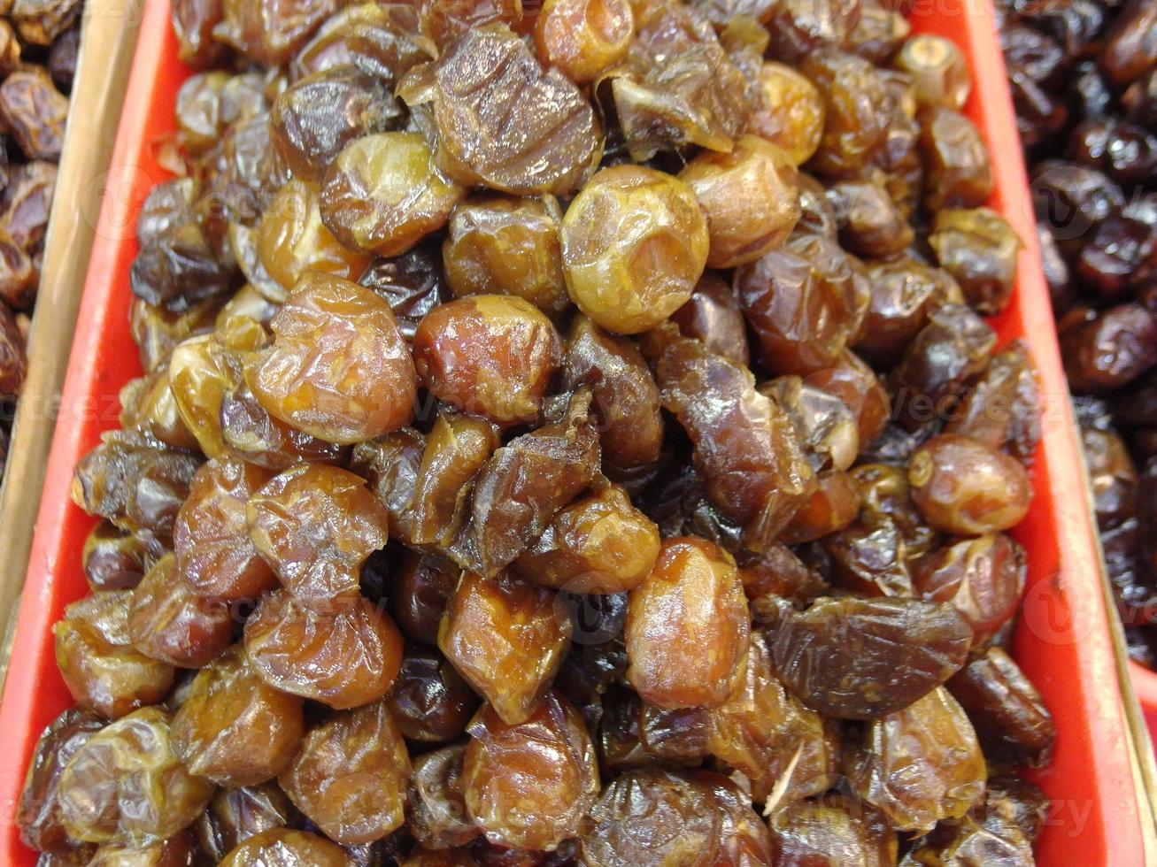 Dates, a fruit that grows a lot in Arabian lands photo