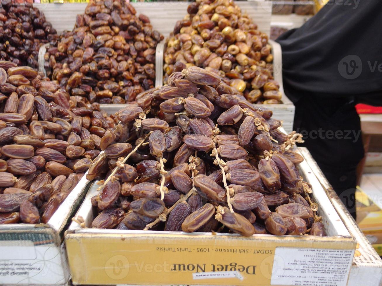 Dates, a fruit that grows a lot in Arabian lands photo