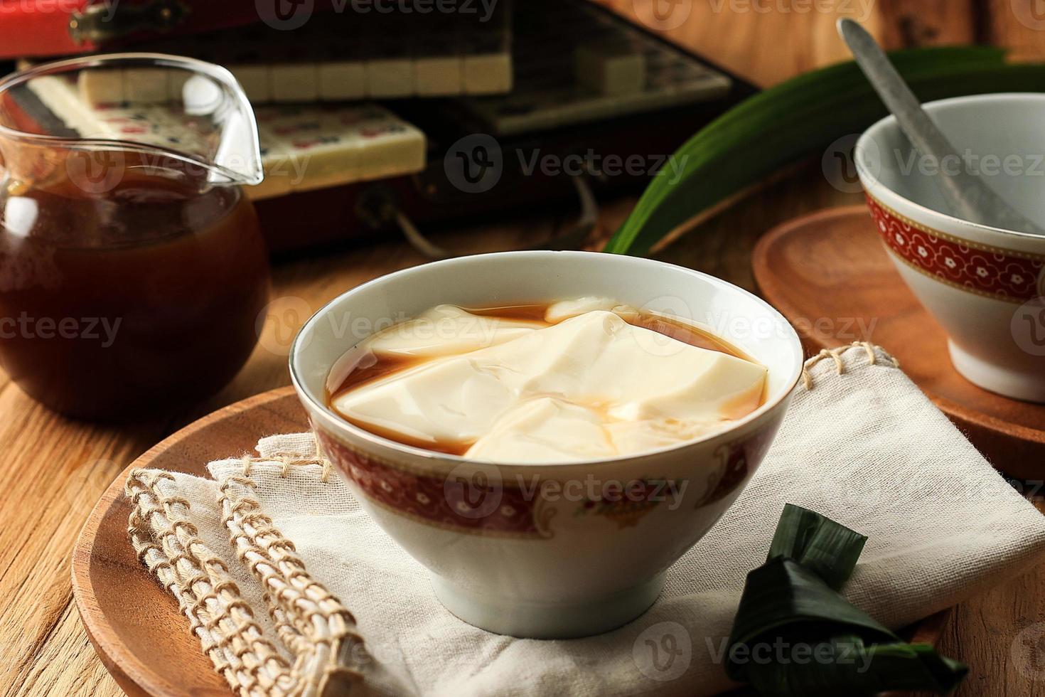 Douhua Tahwa, Taiwanese Tofu Dessert Pudding photo