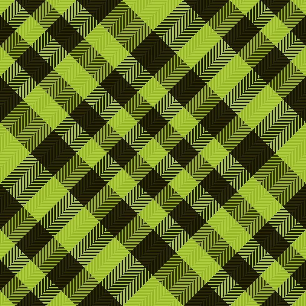 Vector fabric seamless. Tartan textile plaid. Pattern check background texture.