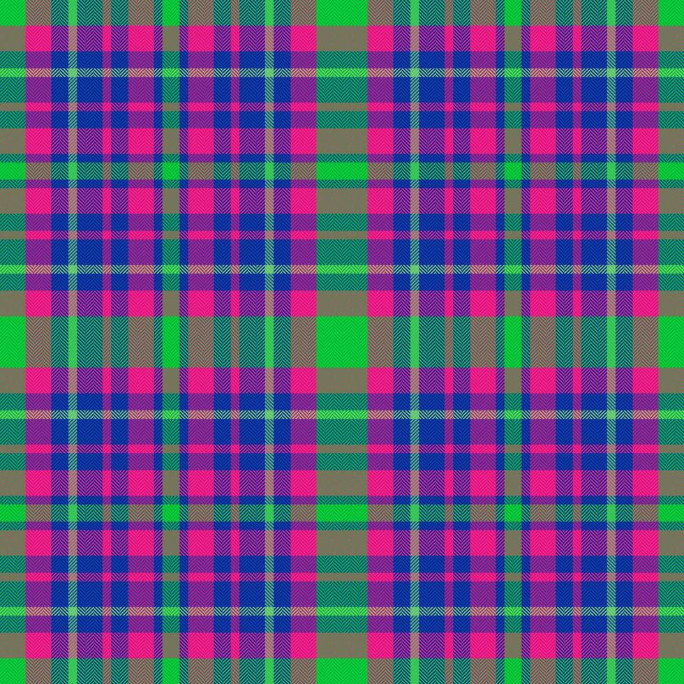 Seamless background tartan. Vector plaid fabric. Pattern texture textile check.