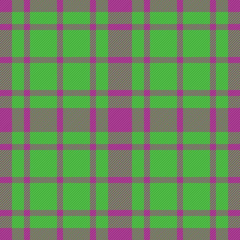 Plaid seamless check. Fabric tartan textile. Background texture pattern vector. vector
