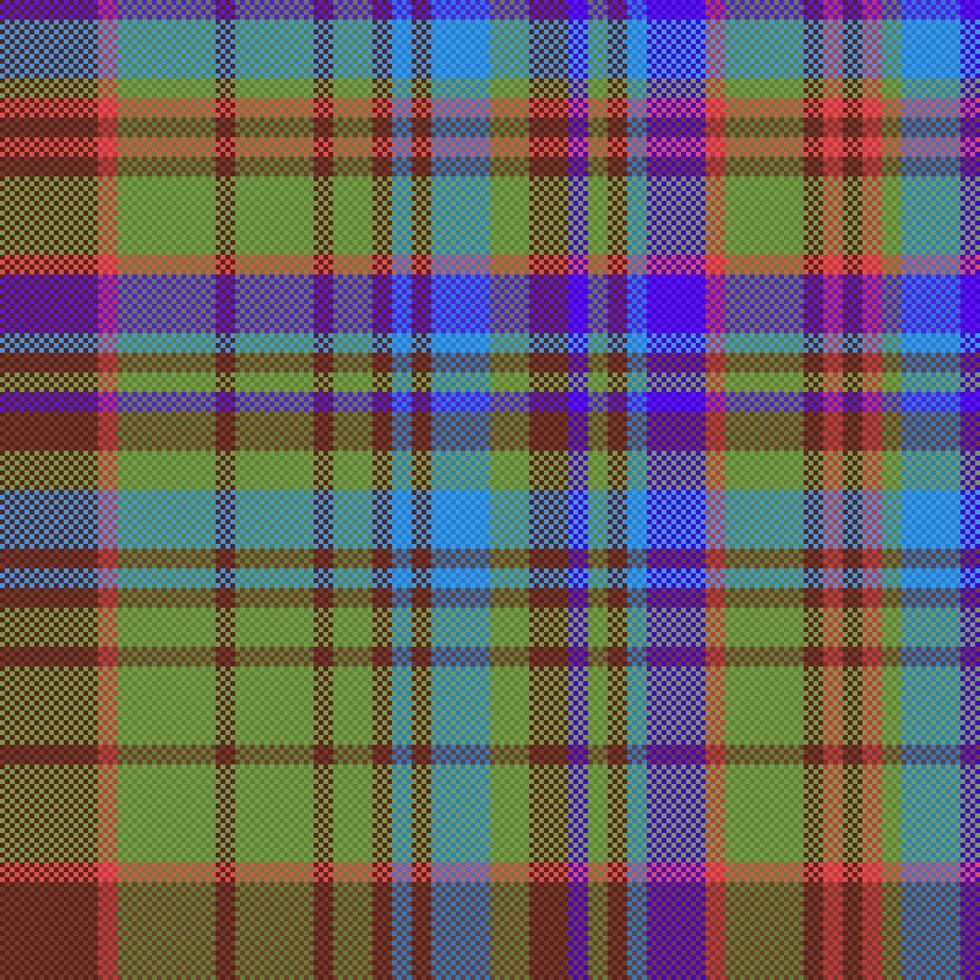 Tartan textile background. Fabric check plaid. Seamless texture pattern vector. vector