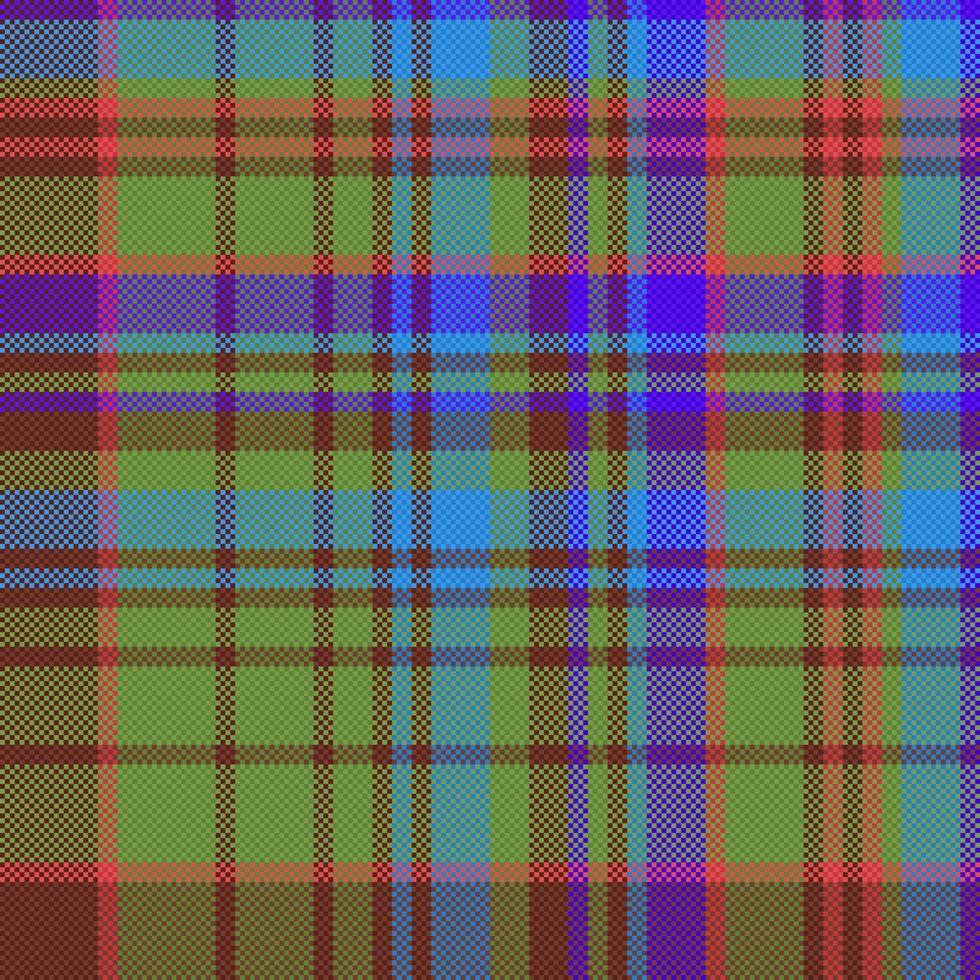 Tartan textile background. Fabric check plaid. Seamless texture pattern vector. vector