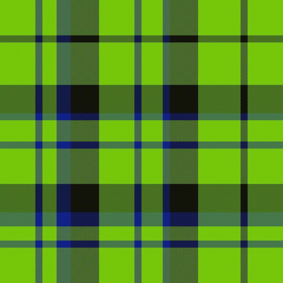 Tartan texture fabric. Pattern check textile. Vector background plaid seamless.