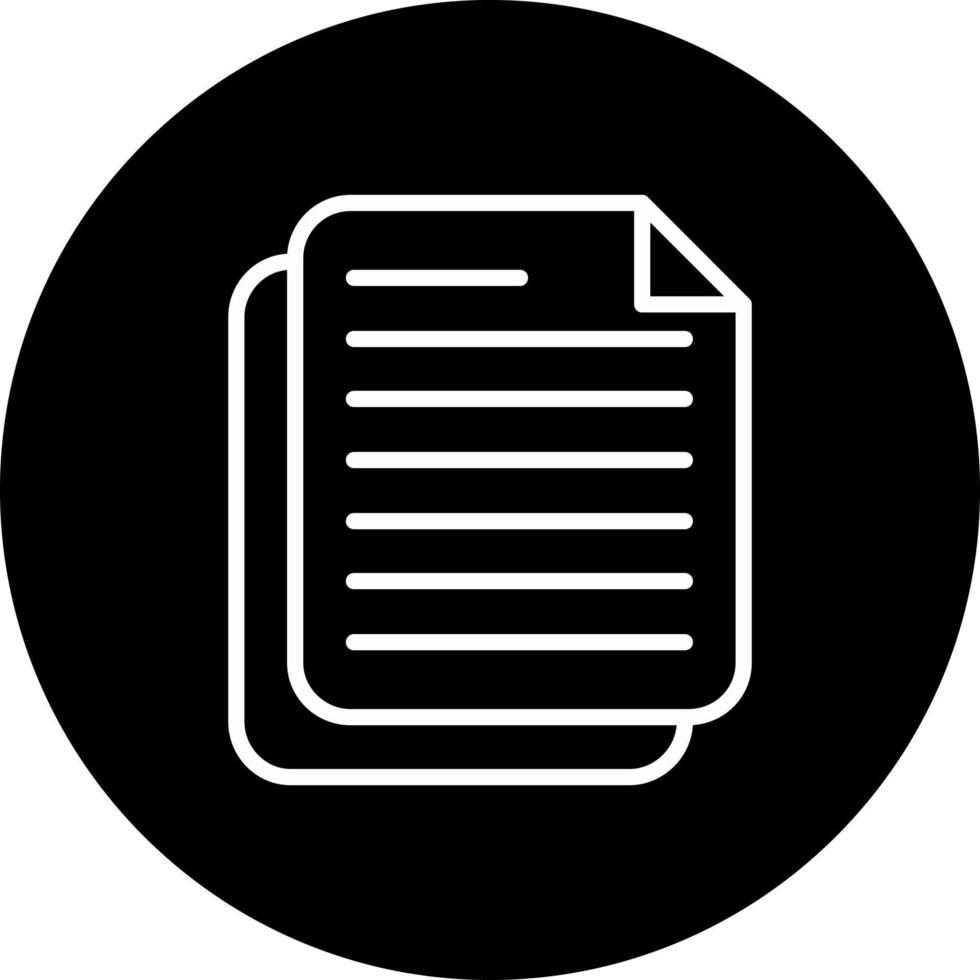 Document Vector Icon