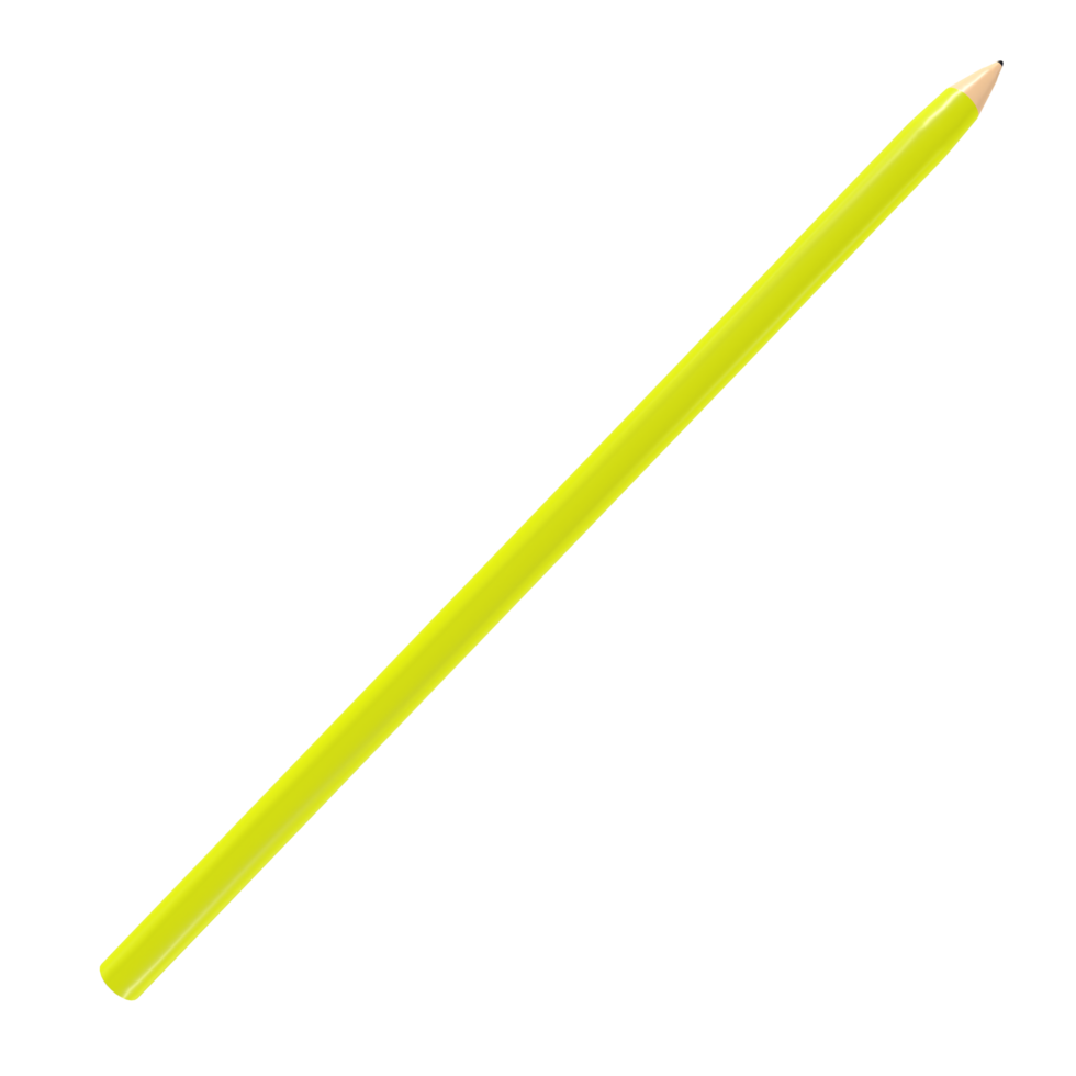 pencil isolated on transparent png