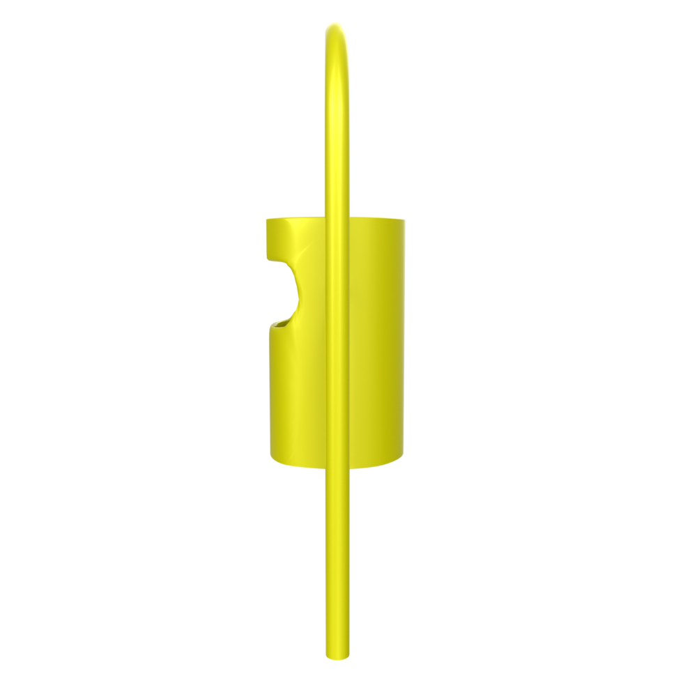 Trash object isolated on transparent png