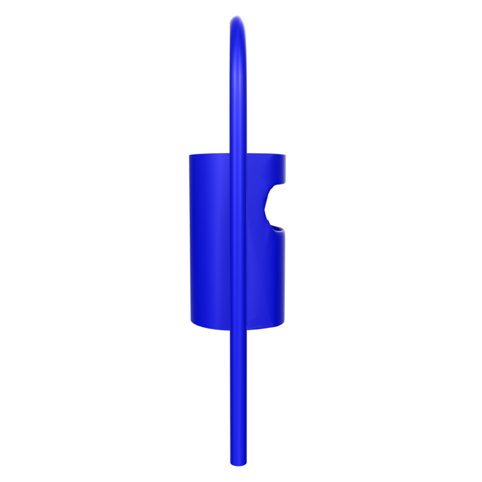 Trash object isolated on transparent png