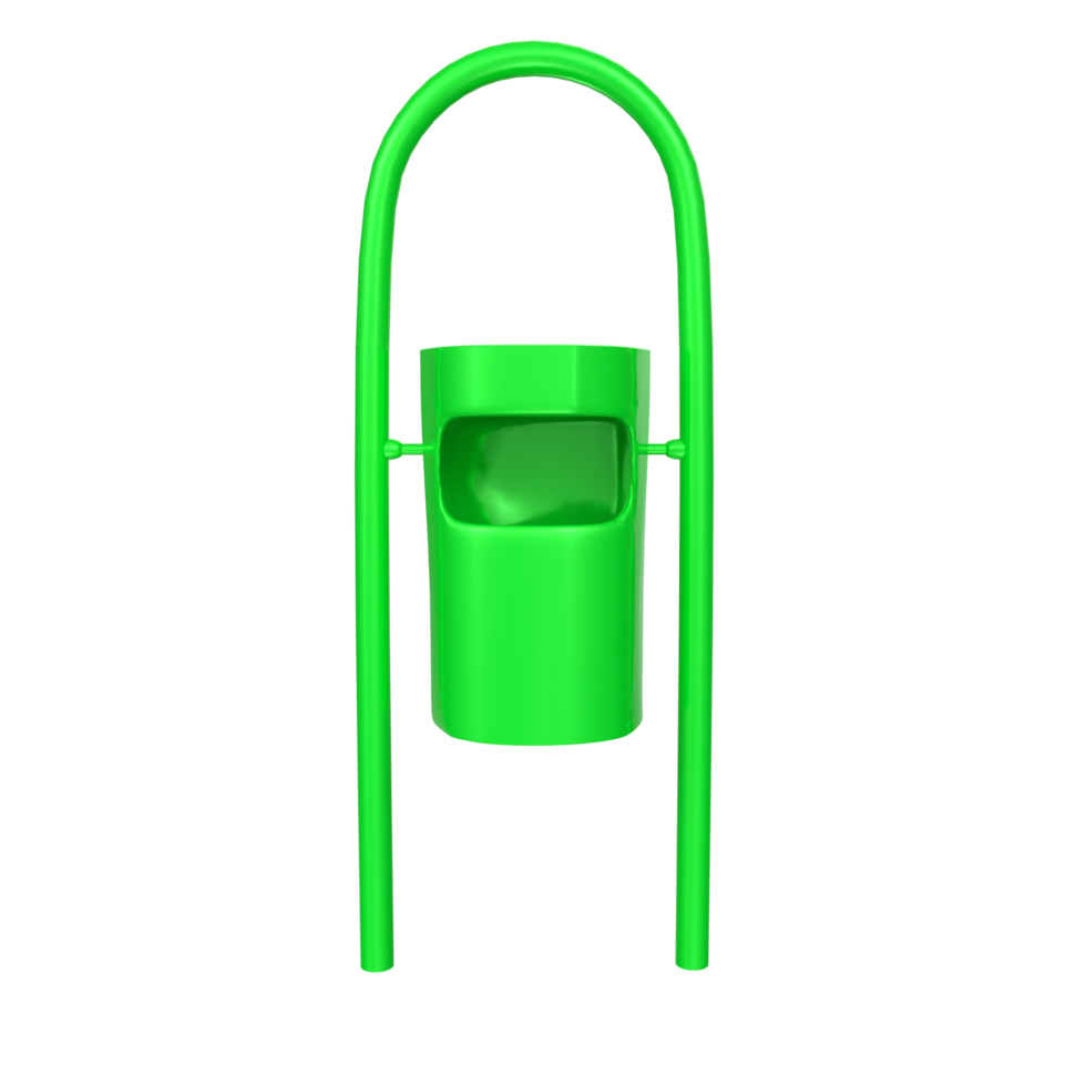 Trash object isolated on transparent png