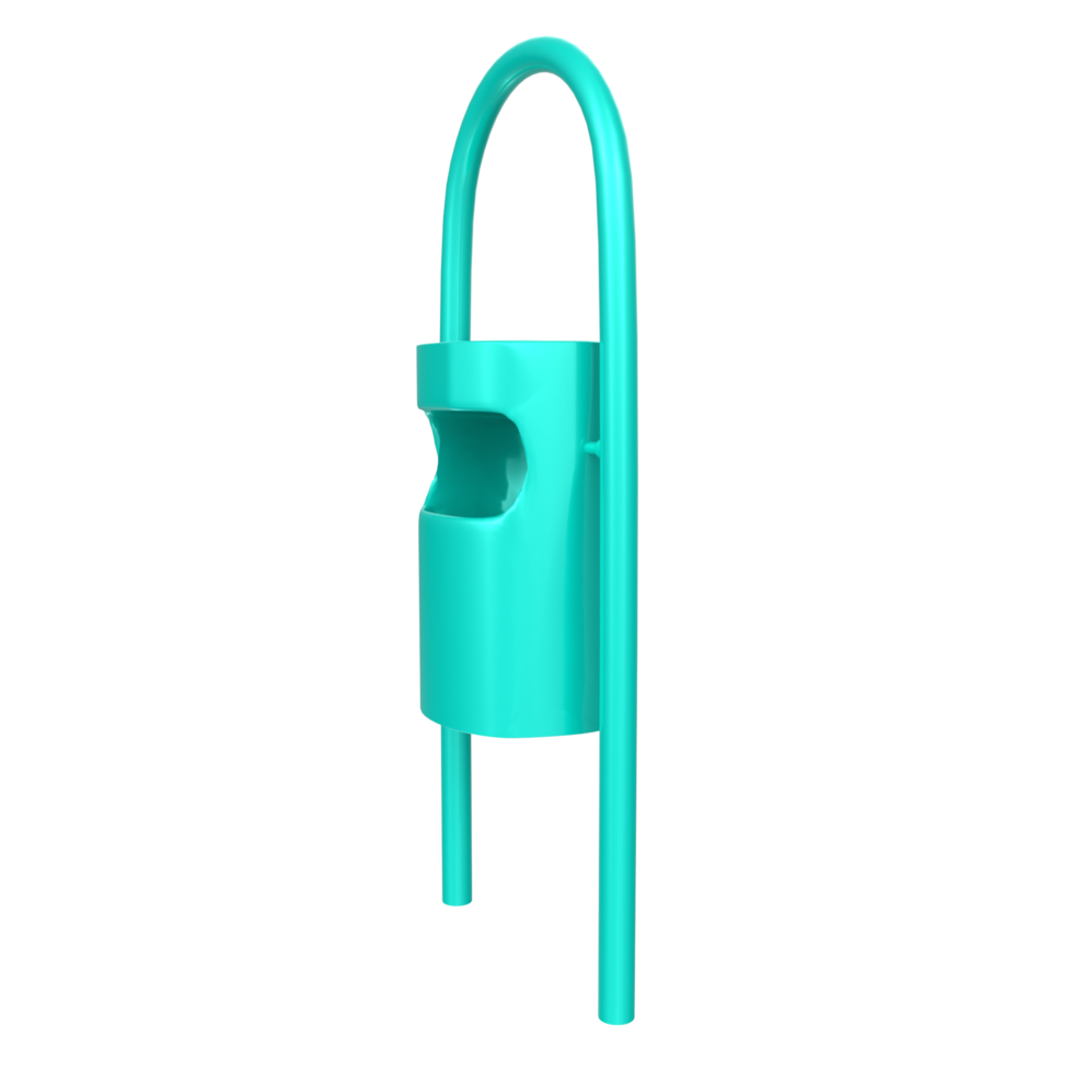 Trash object isolated on transparent png