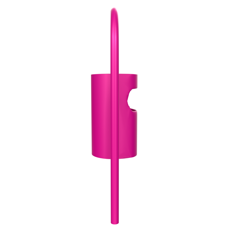 Trash object isolated on transparent png