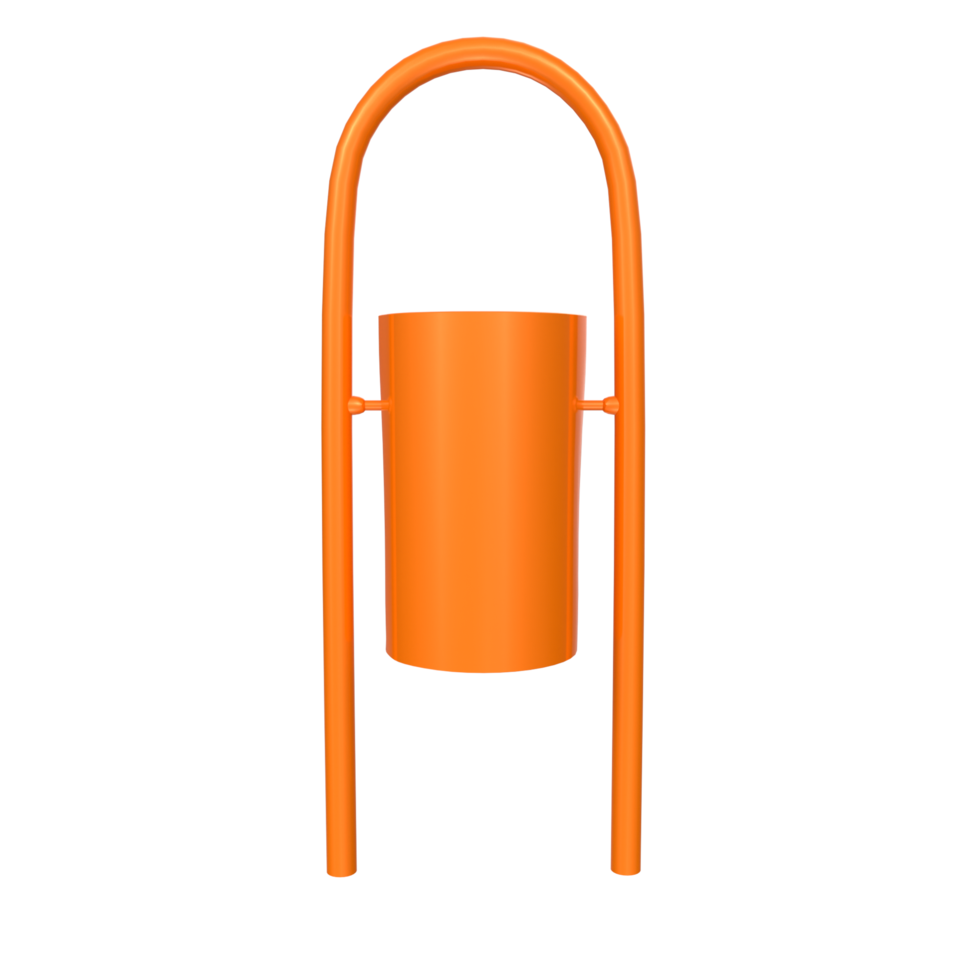 Trash object isolated on transparent png