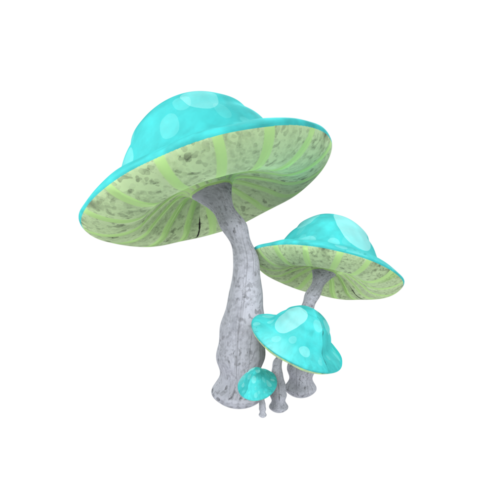 Mushroom isolated on transparent png