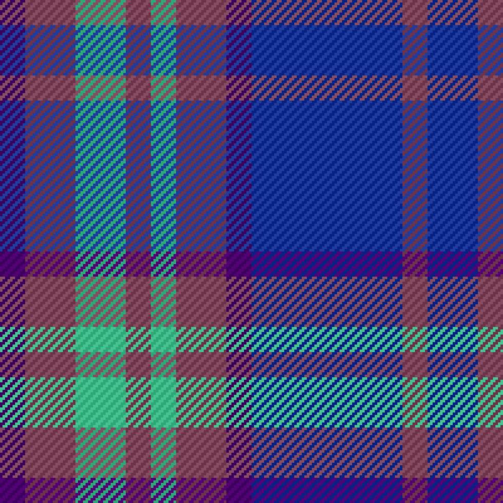 Texture check seamless. Textile vector fabric. Tartan plaid background pattern.