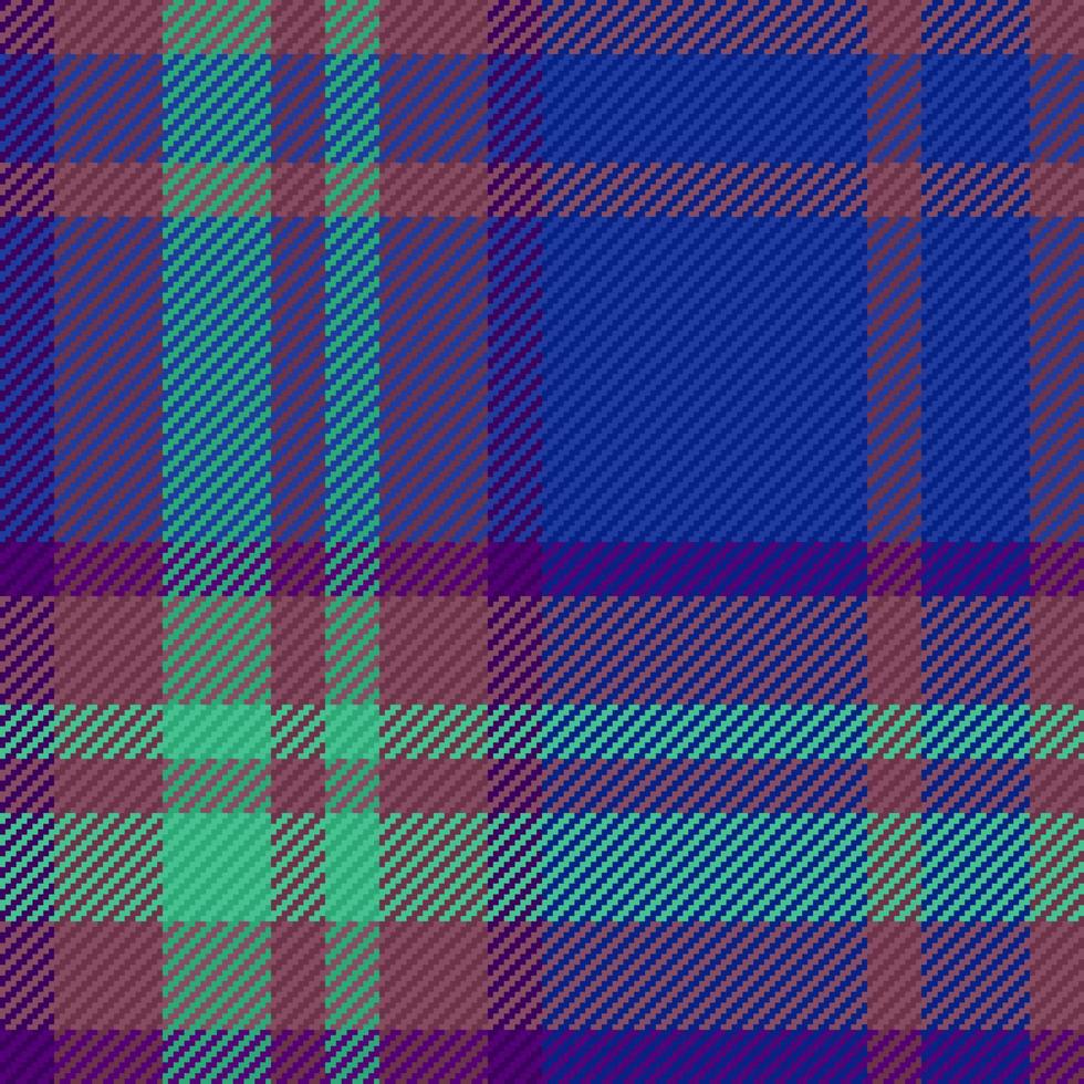 Texture check seamless. Textile vector fabric. Tartan plaid background pattern.