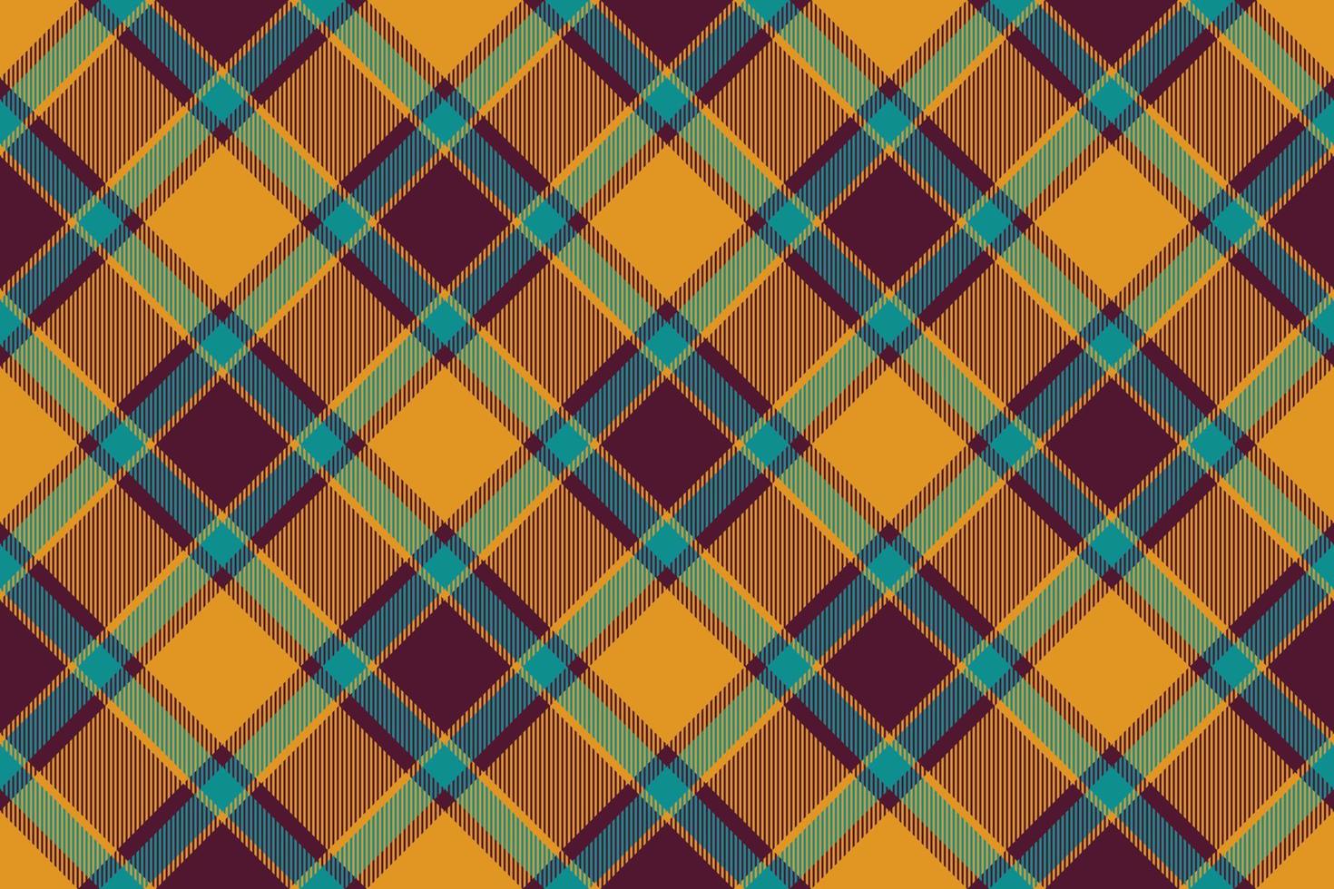 Tartan check pattern. Seamless textile fabric. Texture plaid background vector. vector