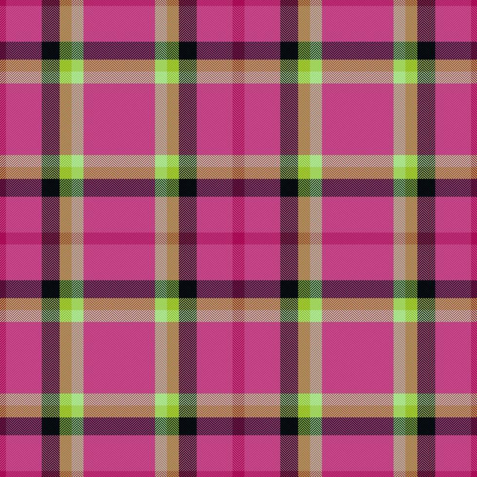 Pattern check background. Tartan textile vector. Seamless plaid fabric texture. vector