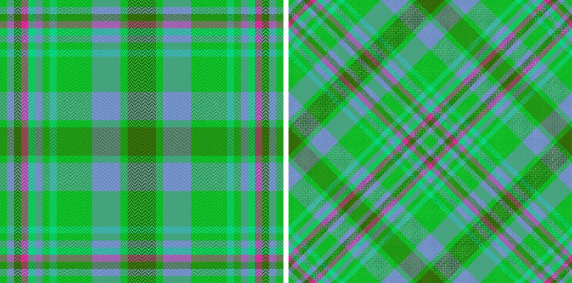 Check vector plaid. Texture seamless pattern. Fabric background tartan textile.