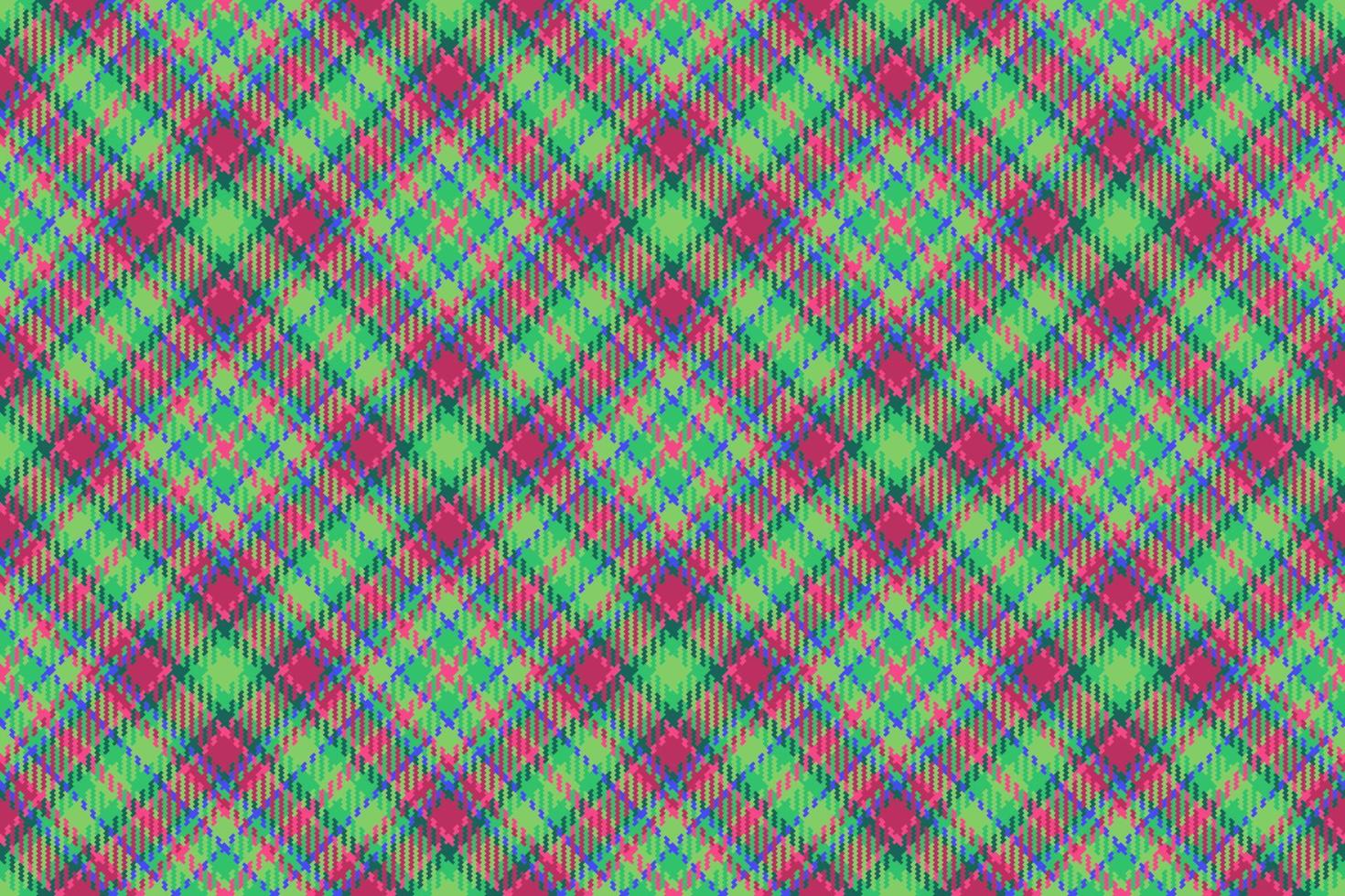 Texture fabric plaid. Textile tartan vector. Pattern background check seamless. vector