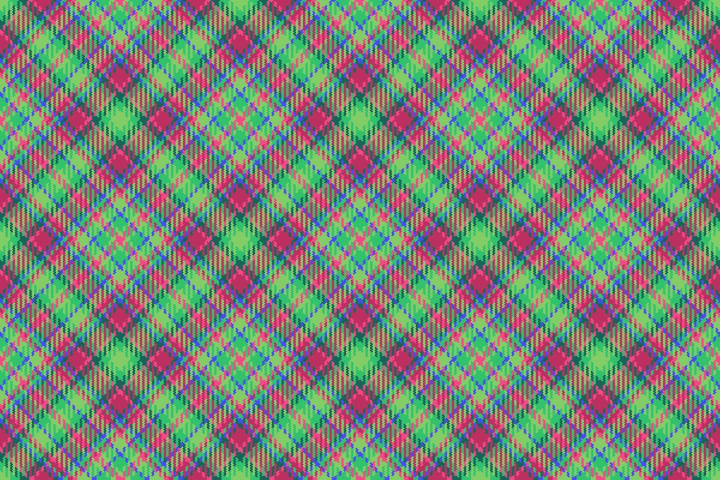 Texture fabric plaid. Textile tartan vector. Pattern background check seamless. vector