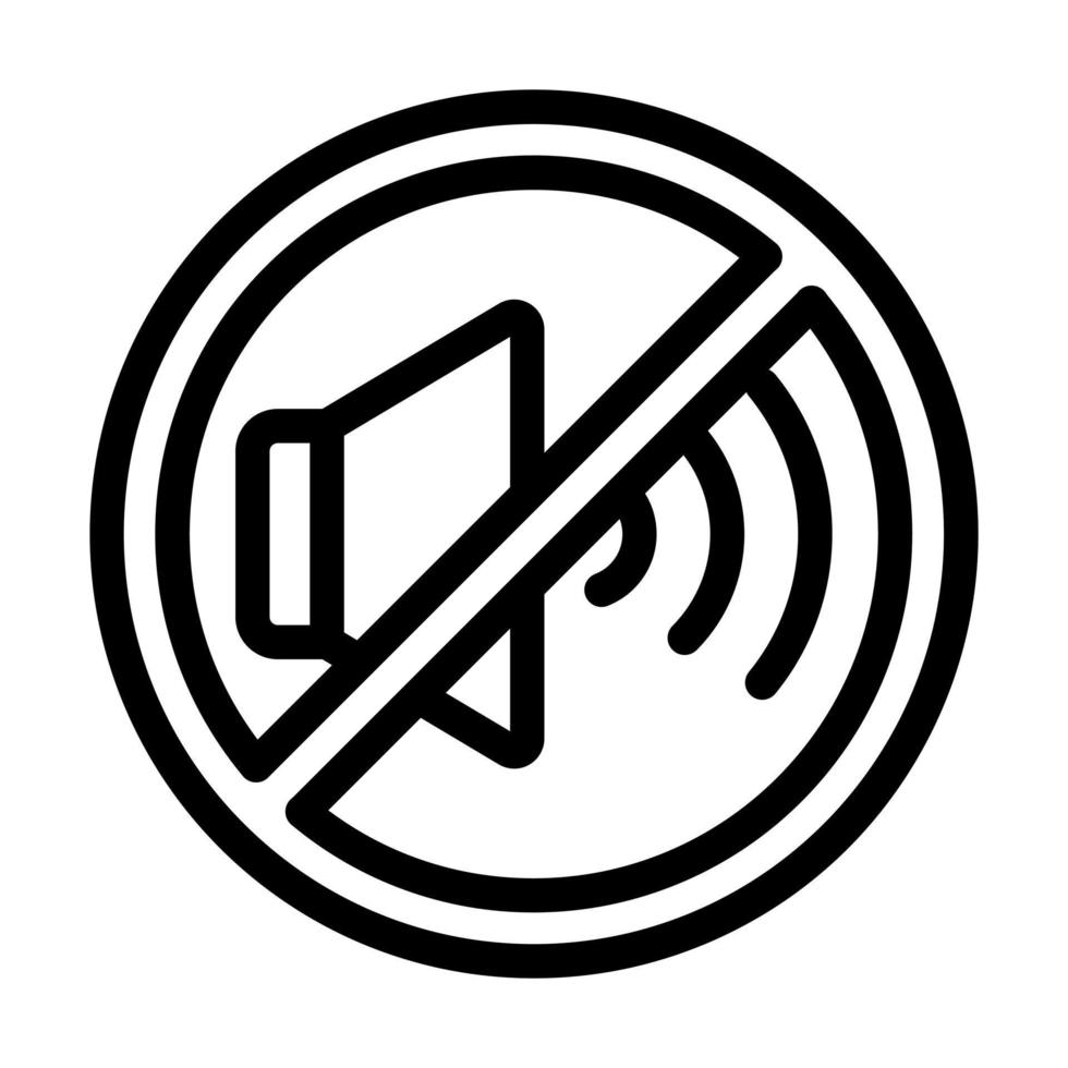 Mute Icon Design vector