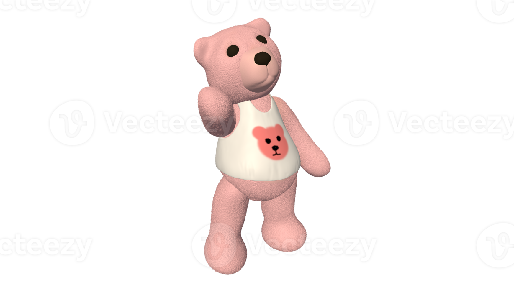 Teddybär Puppe Cartoon 3d png