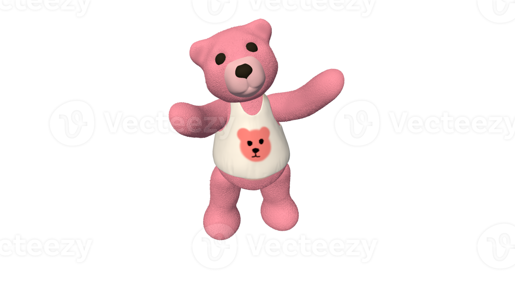 Teddybär Puppe Cartoon 3d png