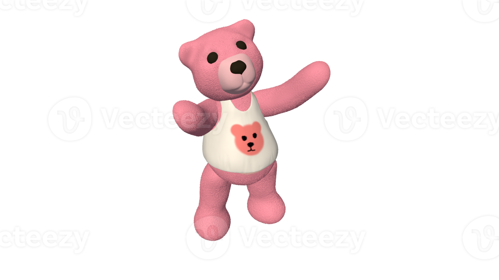 oso de peluche muñeca dibujos animados 3d png