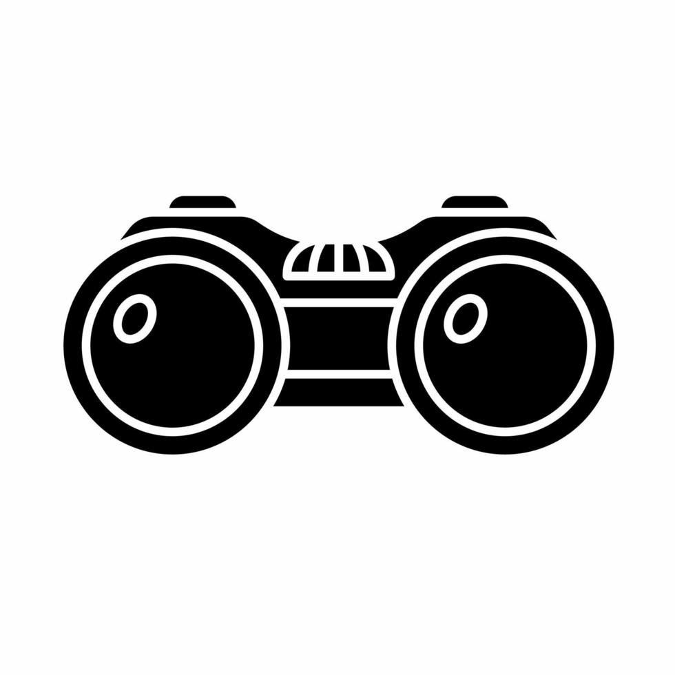 Binocular icon template. Stock vector illustration.