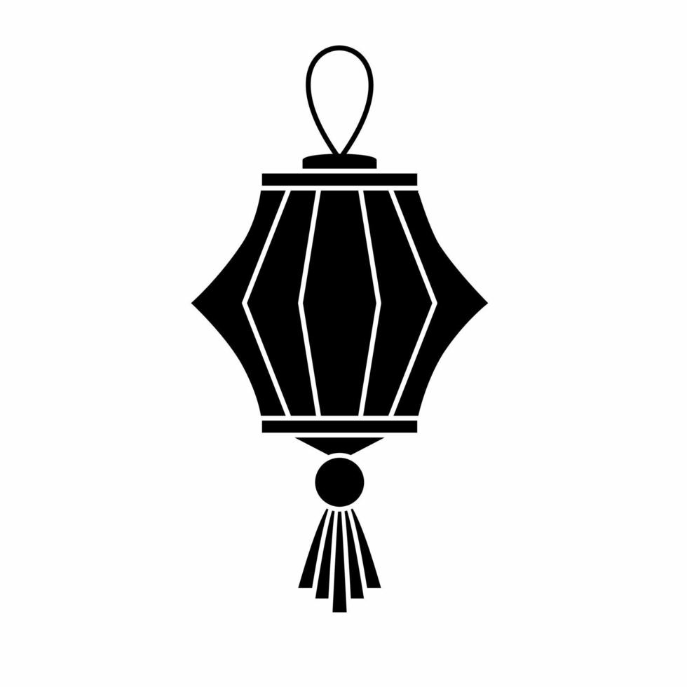 Lantern icon illustration. Stock vector. vector