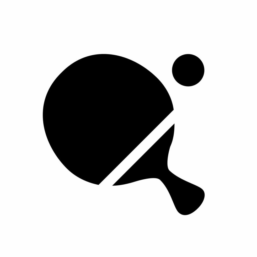 ilustración del icono de ping pong. vector de acciones