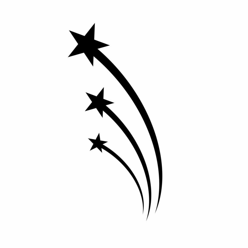 Star icon illustration. Stock vector. vector