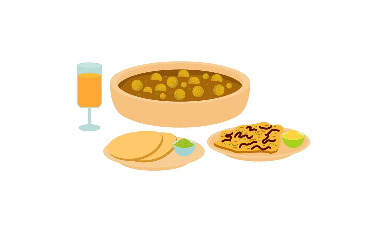 Traditional meals of diverse cuisines logo vector