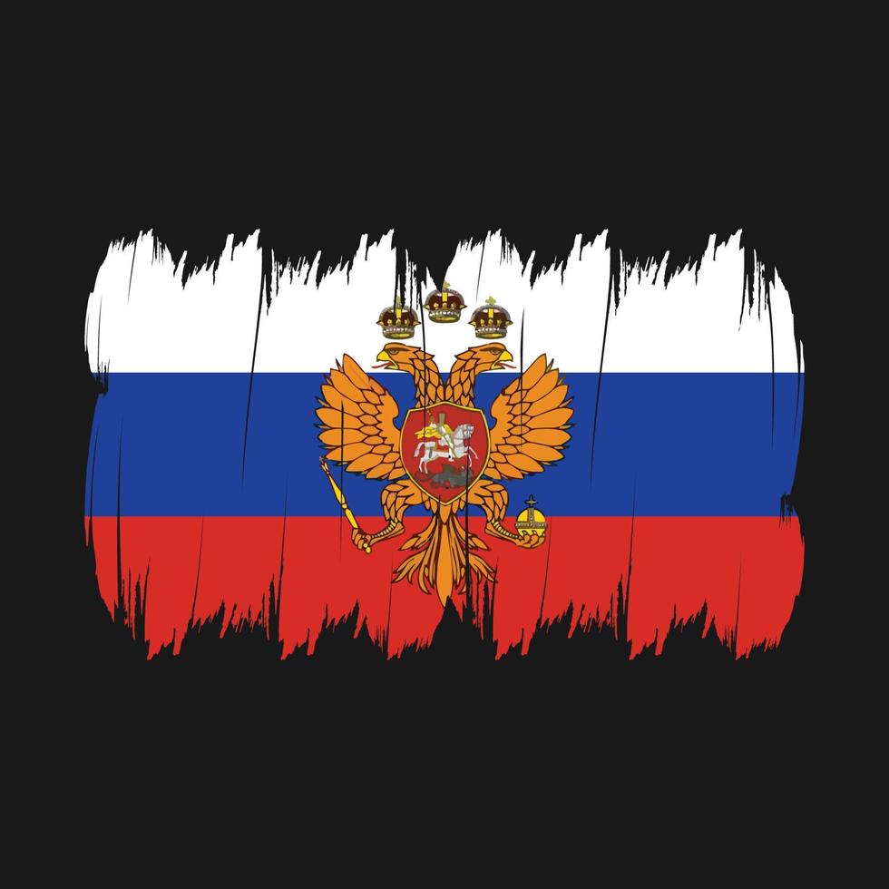 Soviet Flag Brush vector