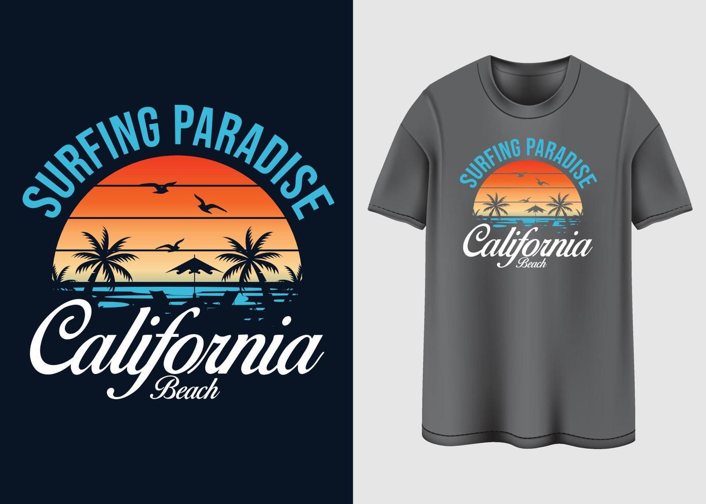 Summer vibes Typography T-shirt design vector