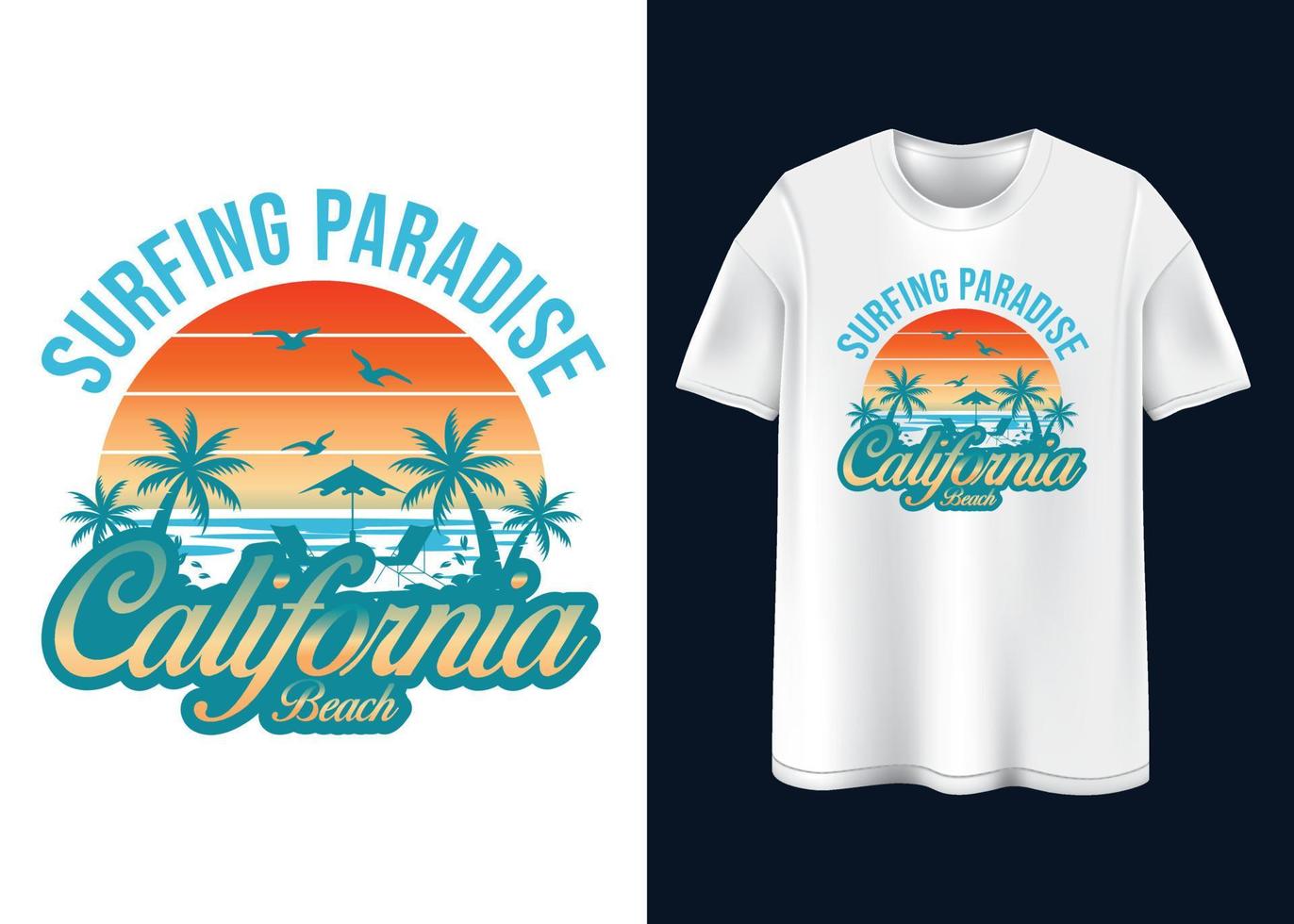 Summer vibes Typography T-shirt design vector