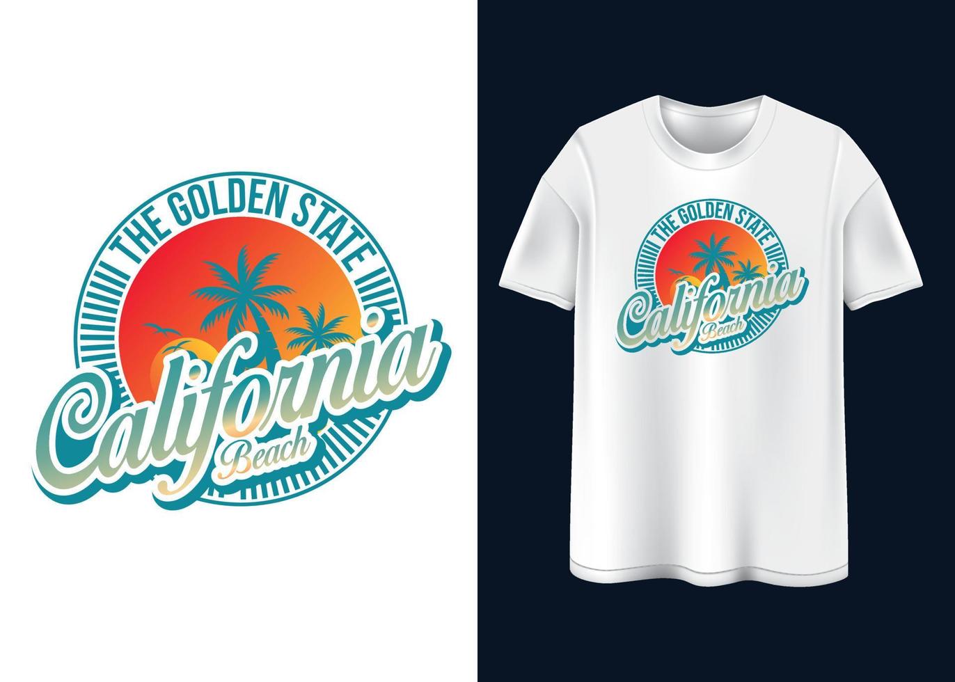 Summer vibes Typography T-shirt design vector