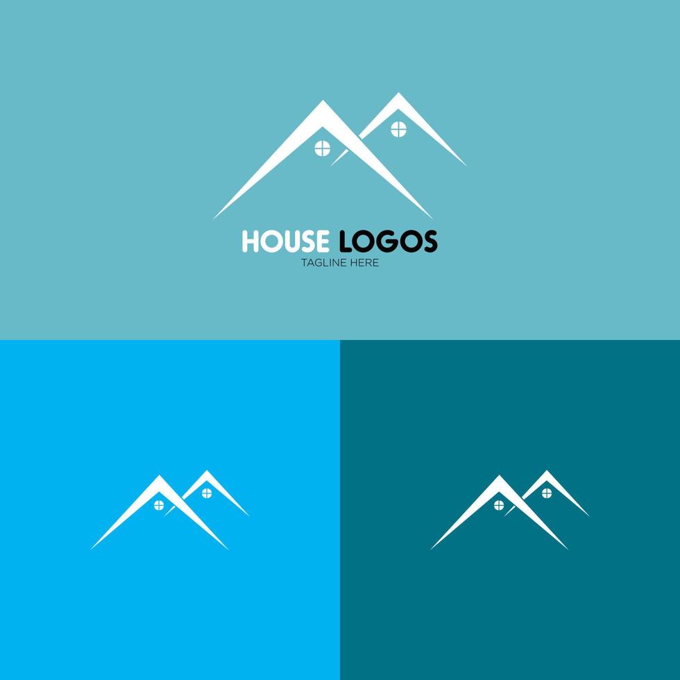 house logo design template vector Vector Formatting