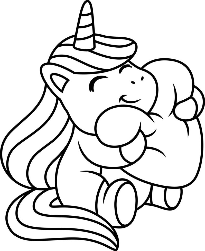 valentine day coloring pages vector